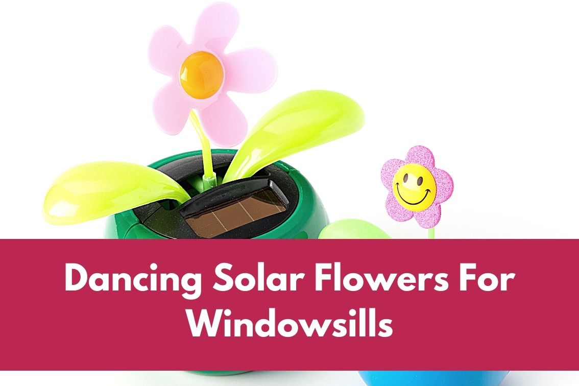 Dancing Solar Flowers For Windowsills