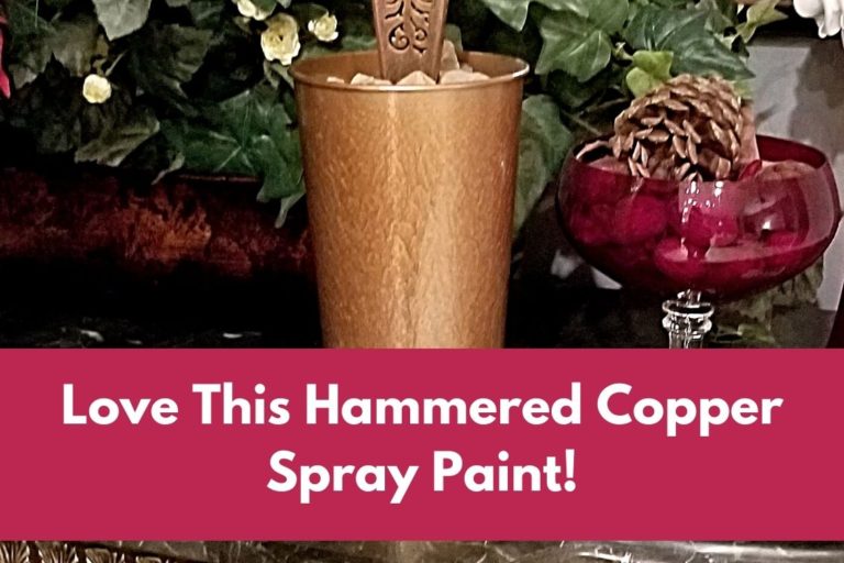 hammered copper spray paint for outdoor projects