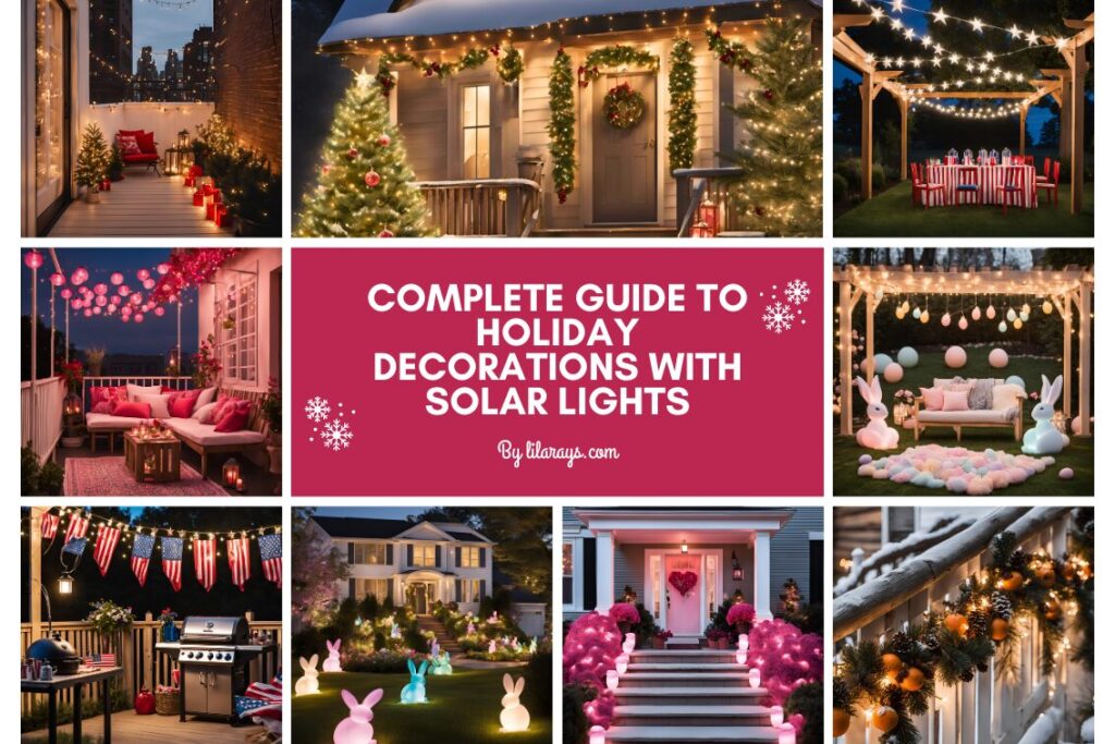 Complete Guide to Solar Holiday Decorations for Every Season